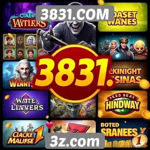 Principais jogos disponíveis em 3831.COM