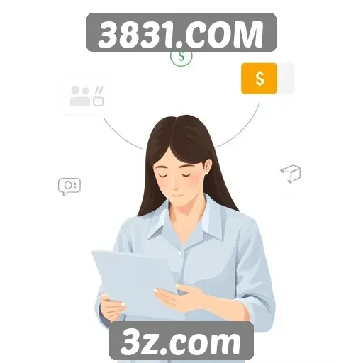 Metodologia de pagamento e saques no 3831 COM