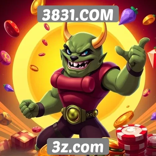 Variedade de jogos disponíveis em 3831.COM